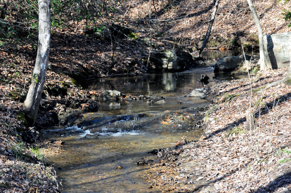 extremely small waterfall